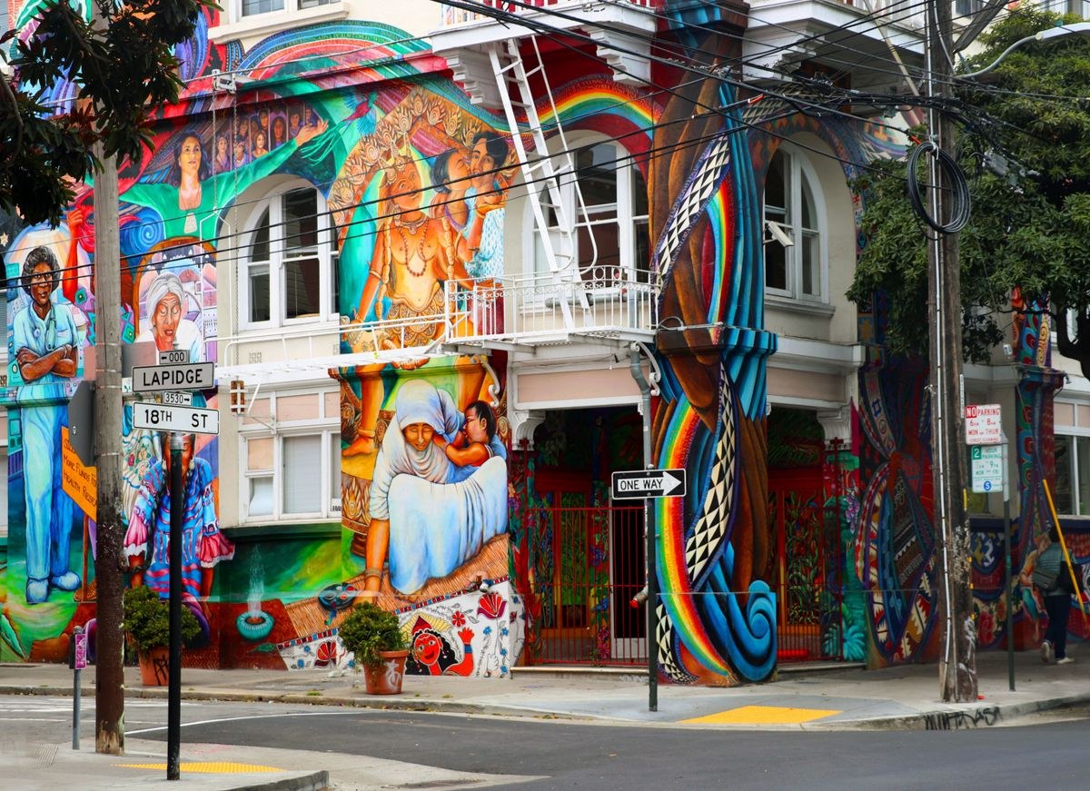 MaestraPeace mural at The Women’s Building